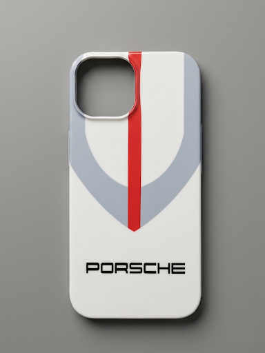 Porsche-Style Shield Racing Phone Case