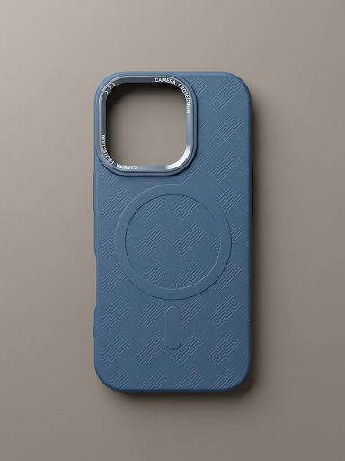 Blue Magsafe Style Phone Case