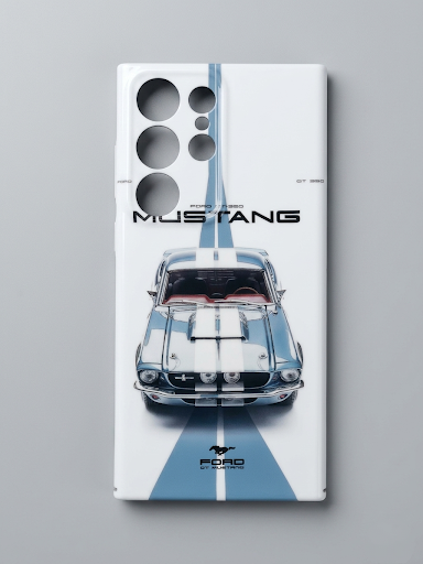 Classic Mustang Blue Racing Phone Case